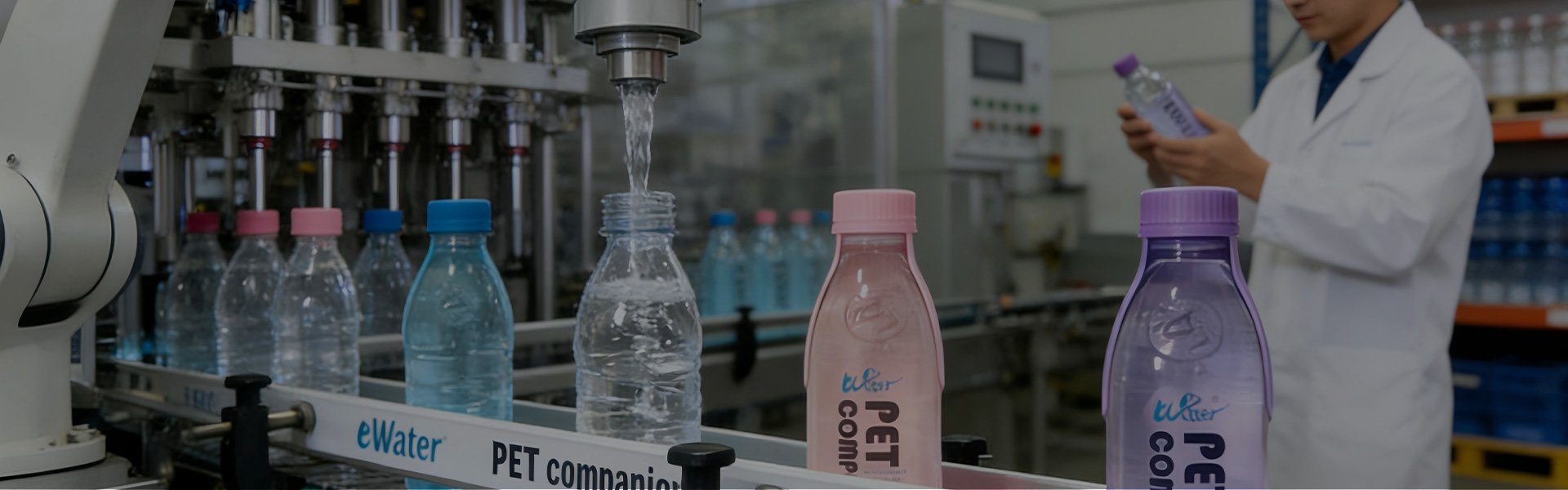 Professional pet drinking water and beverage manufacturing facility