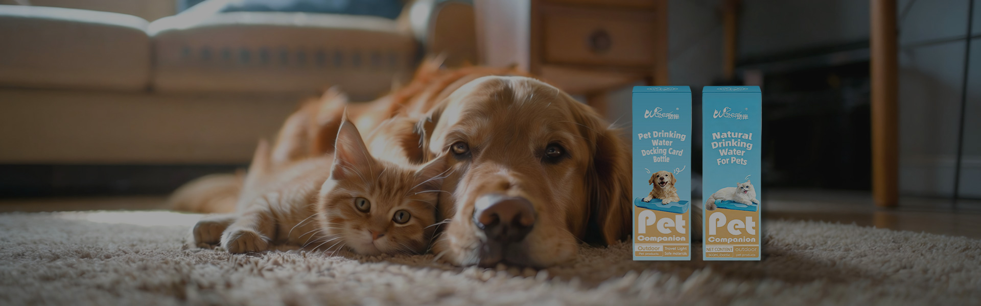 Professional pet drinking water and beverage manufacturing facility